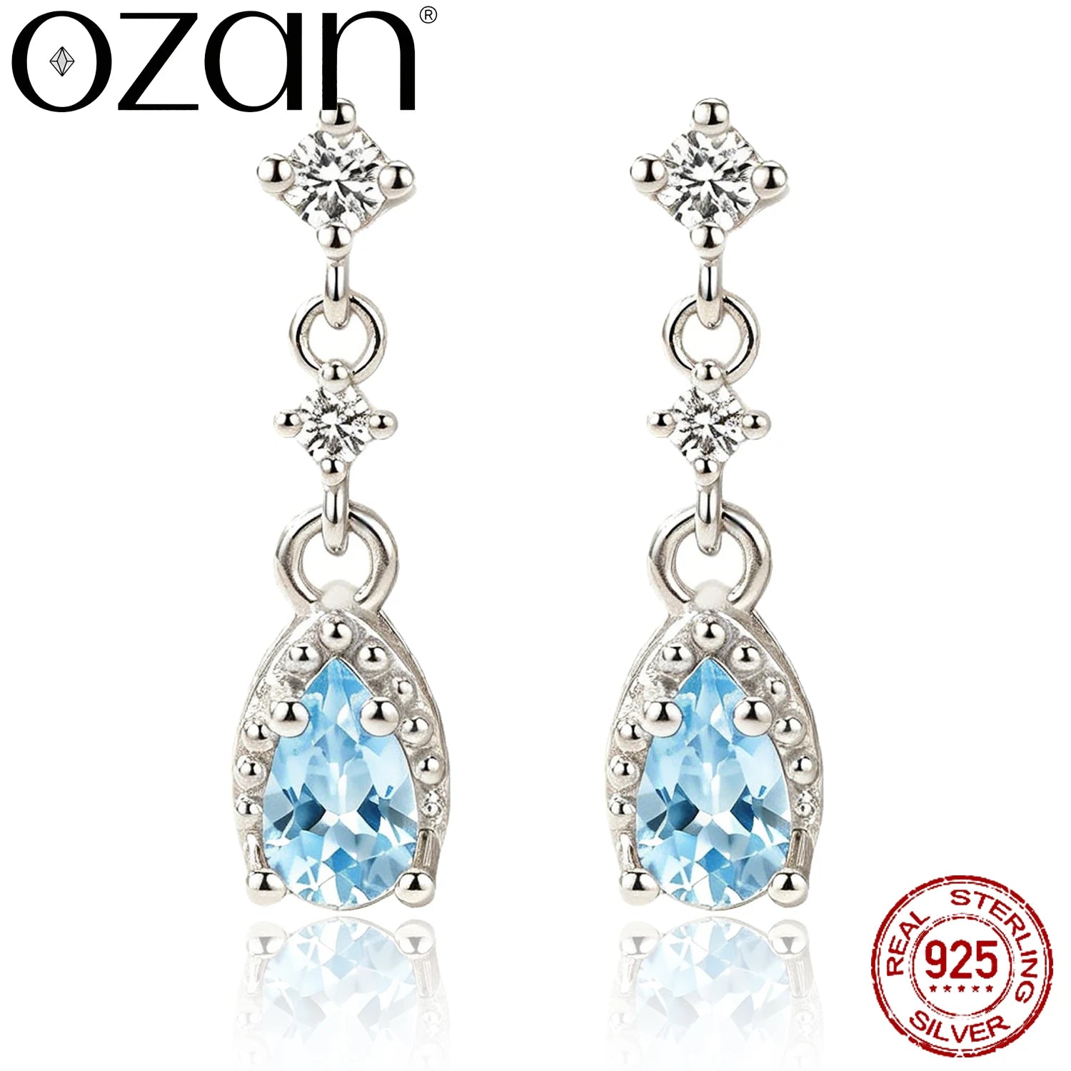 Stellar Moissanite Stud Earrings – 925 Sterling Silver with GRA Certificate