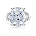 925 Silver Crystal Zircon Ring