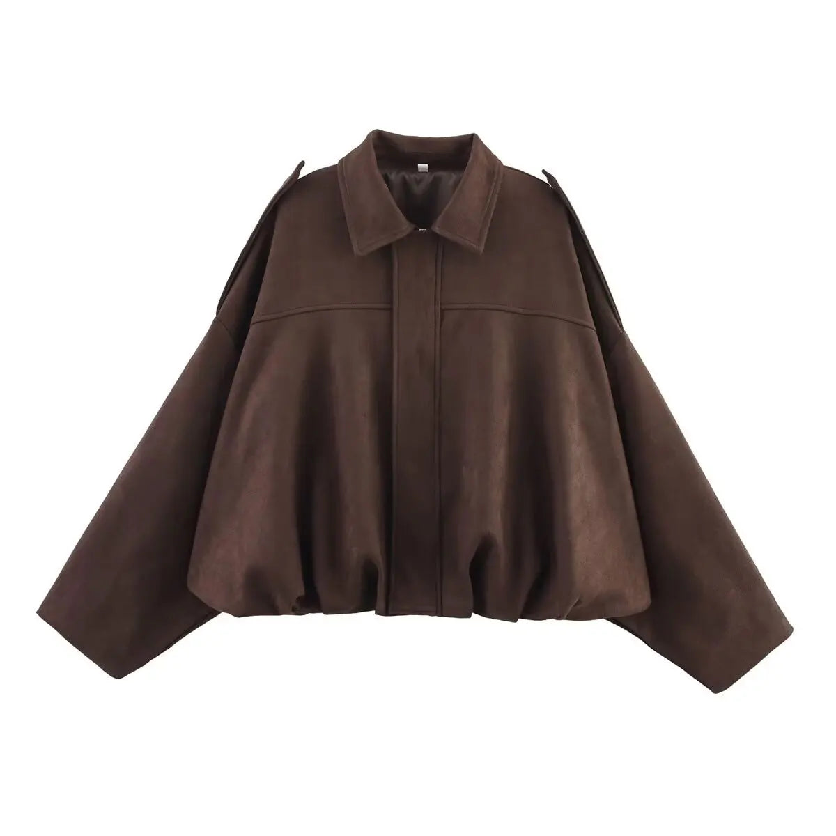 Women's Suede Zip Jacket
